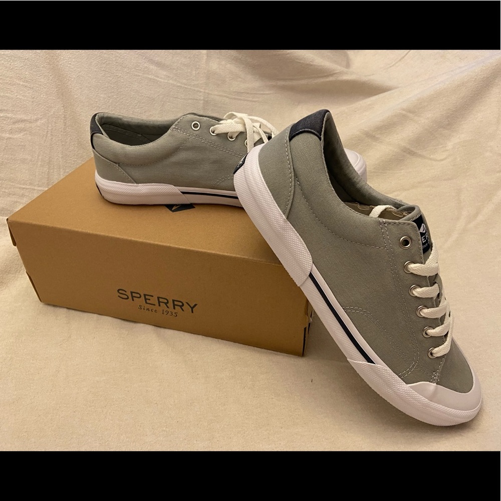 Sperry Canvas Boat Shoes - Picture 1 of 5